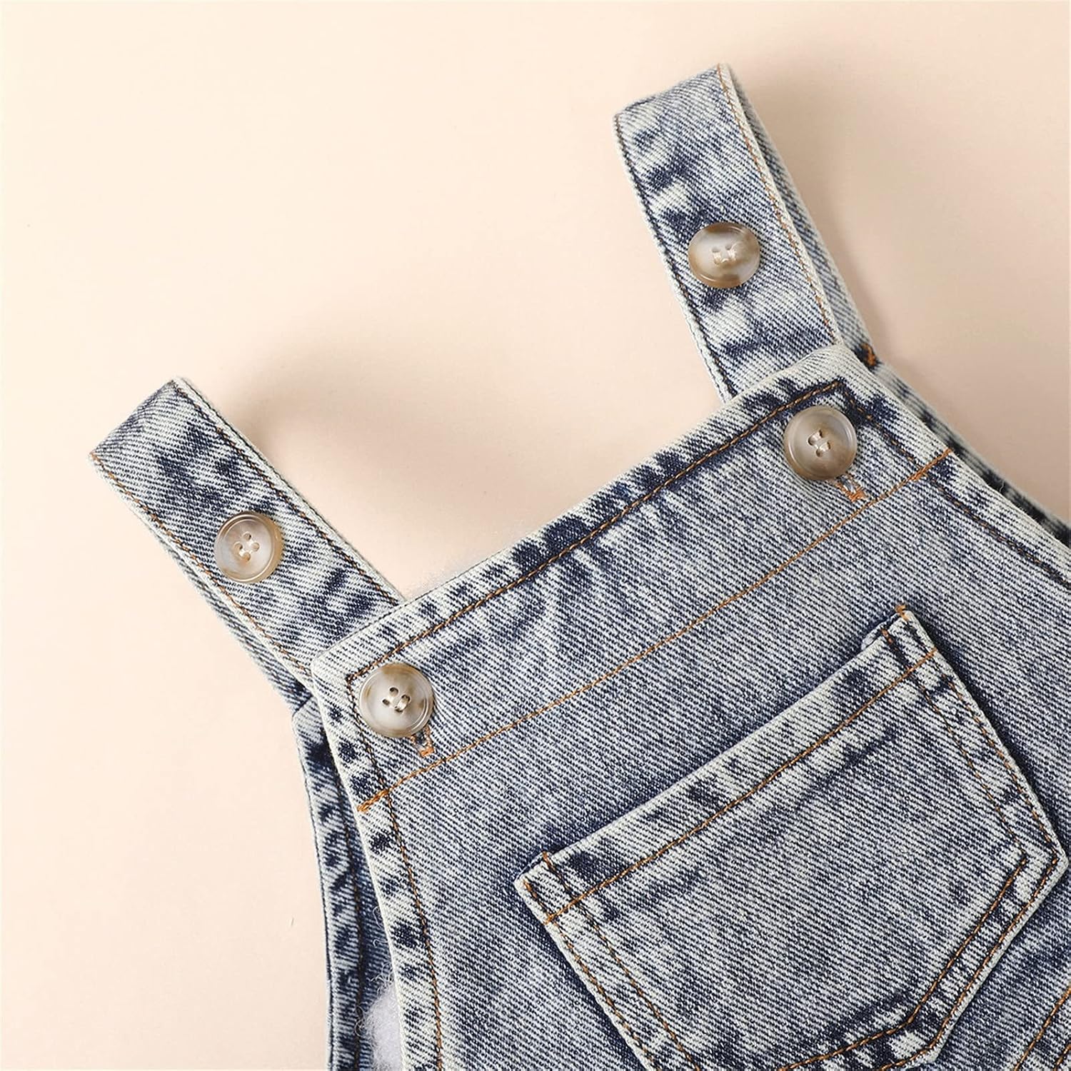 Baby Boys Shorts,Girls Ribbed Elastic Waist Summer Half Pants Cargo Jeans