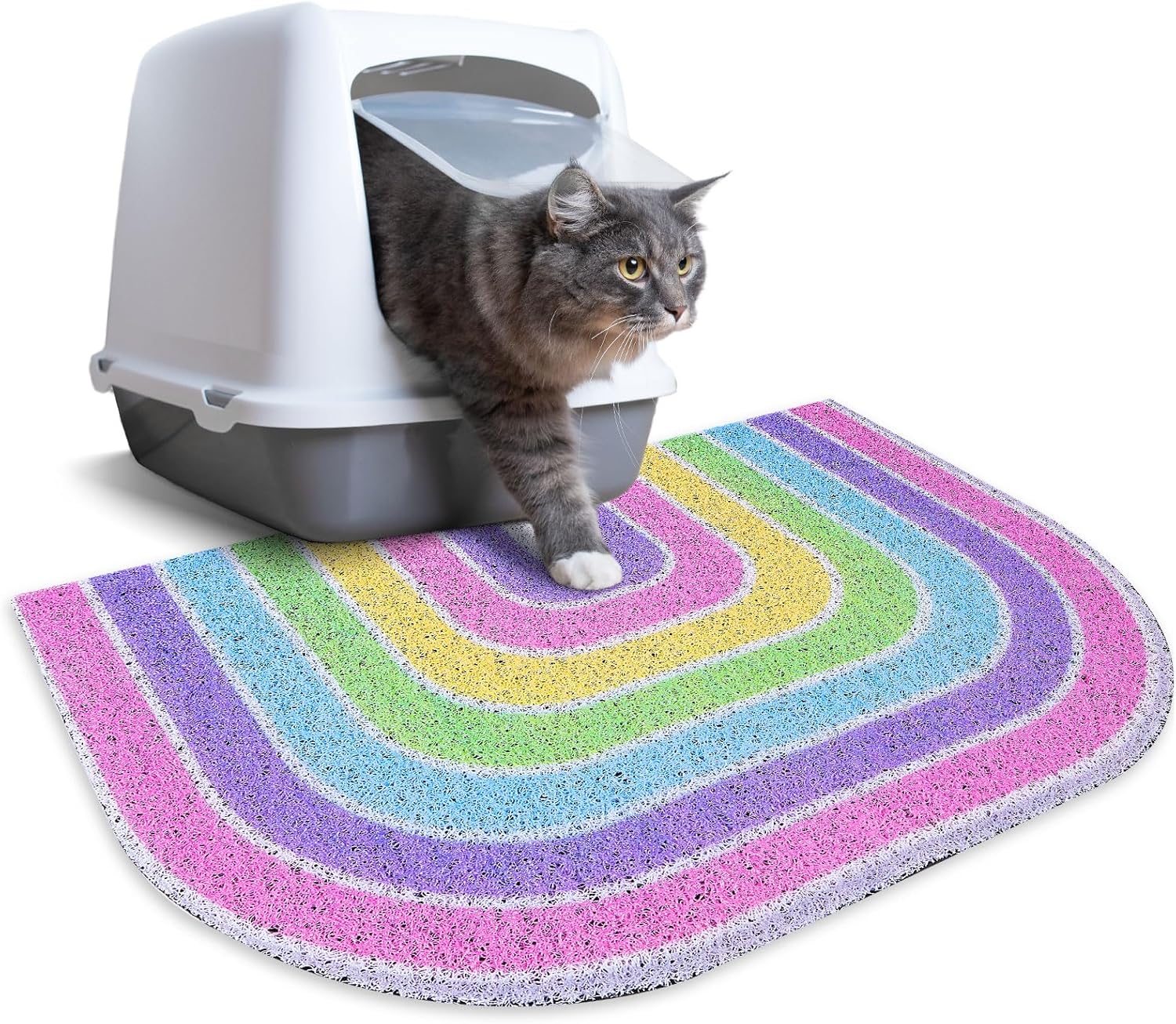 Cat Litter Trapping Mat BALAPET Large Soft And Comfortable Litter