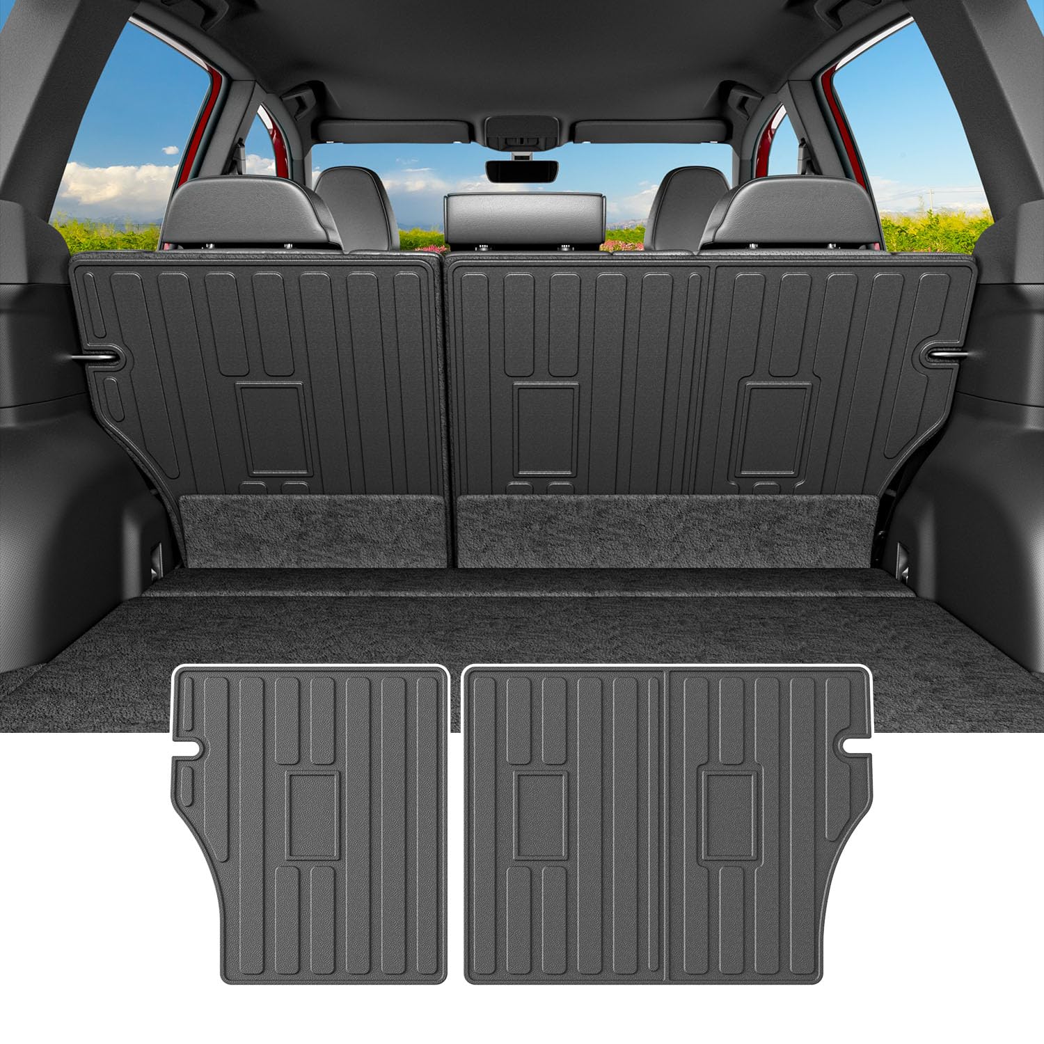 3D Rear Trunk Cargo Liner Fit For 2019-2025 Subaru Forester Anti-Slip Car Mat