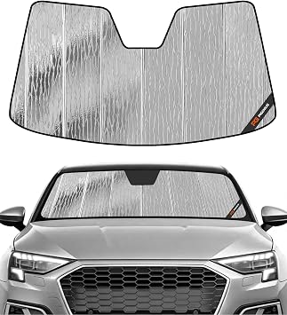 Pigenius Windshield Sun Shade for Audi A3/A3 Quattro/RS3/S3 2022-2026 Front Window Sunshade - AstraGuard