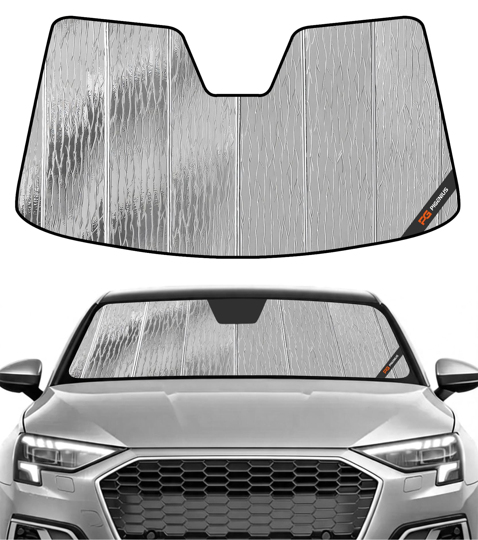 Amazon.com: Pigenius Windshield Sun Shade for Audi A3/A3 Quattro