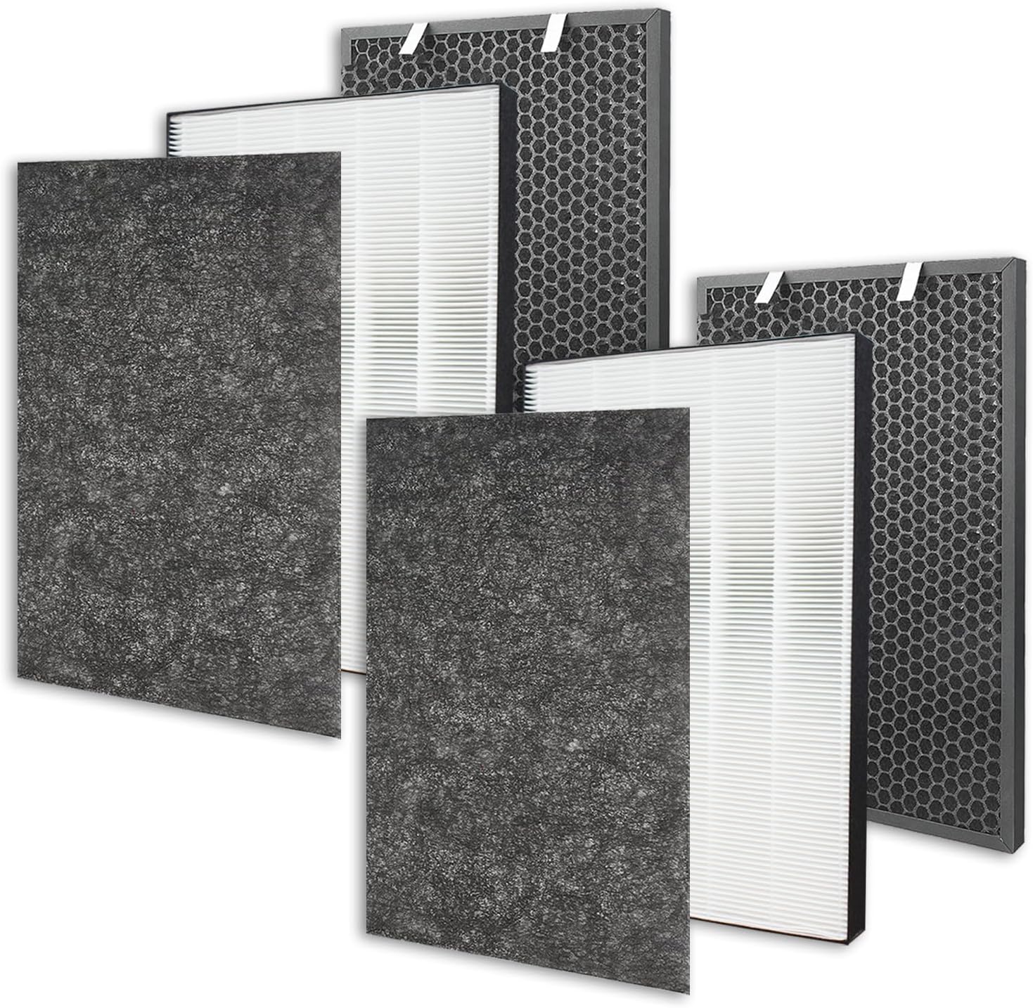 Replacement Filter Compatible with Bissell air220,air320,2609A,2768A Air Purifiers.Compare to # 2677,2678,2804.(2 PACK)