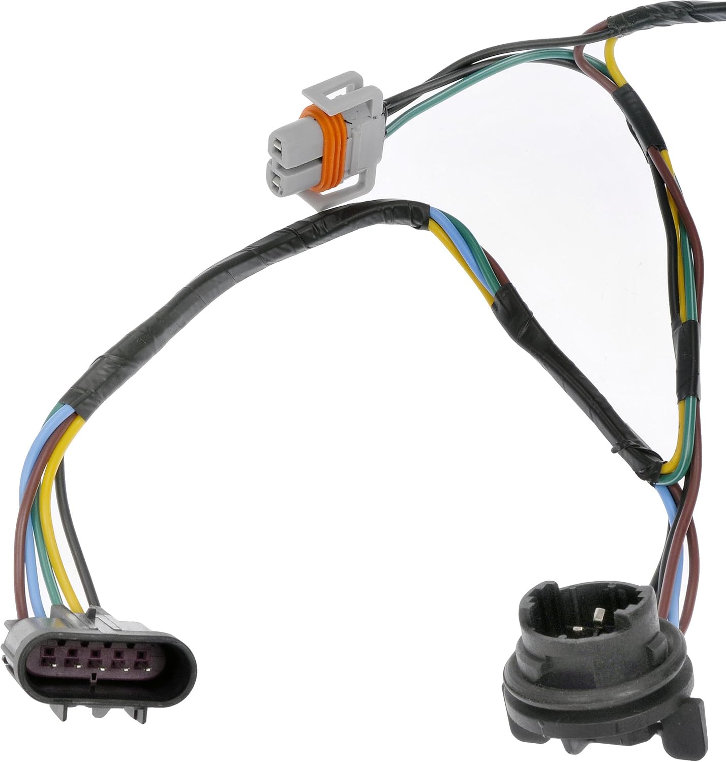 Dorman 645-539 Headlight Socket And Connector Wire Harness Assembly Compatible with Select Chevrolet Models