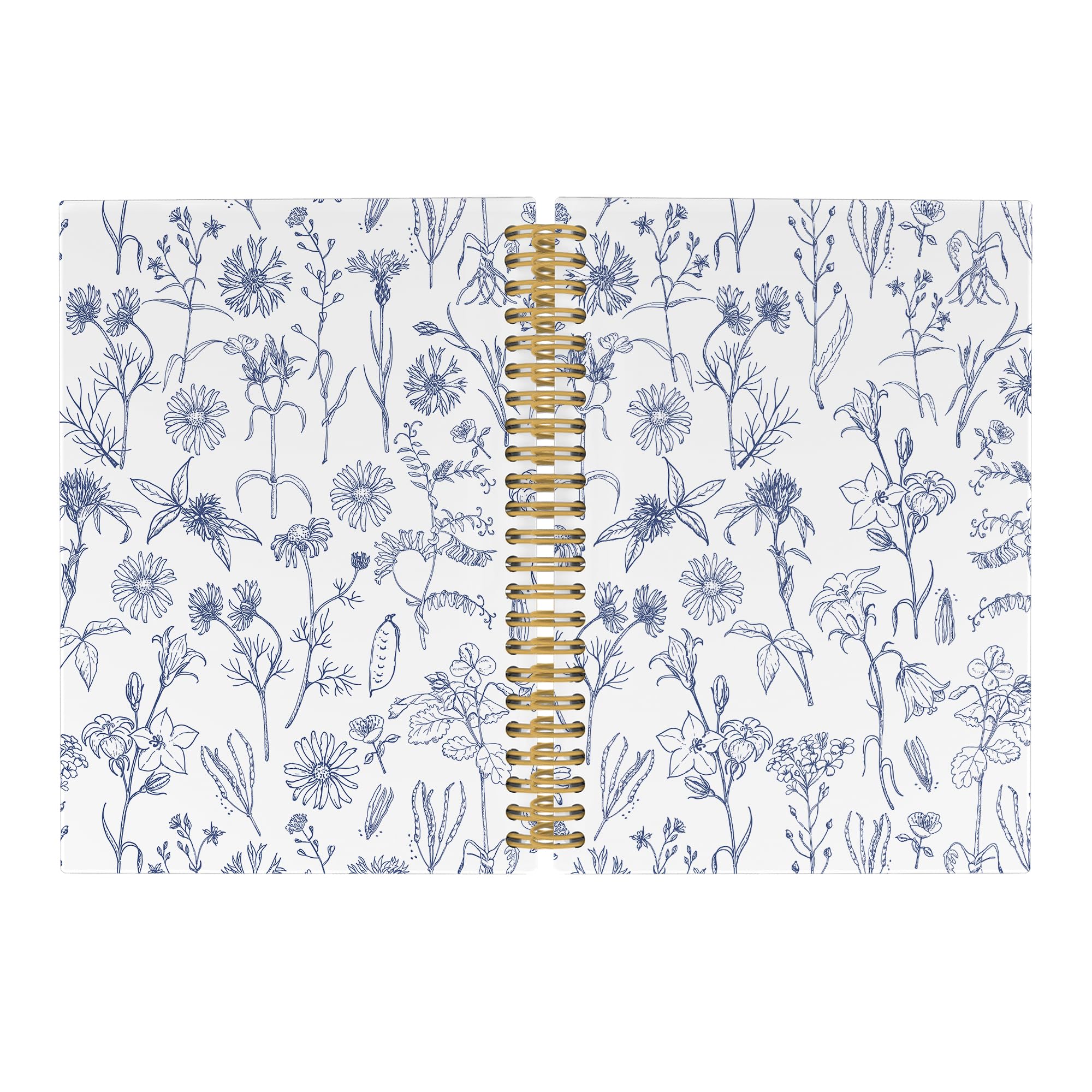 Carnet de notes ligné tendance à fleurs, cadeau élégant pour collègue - 8