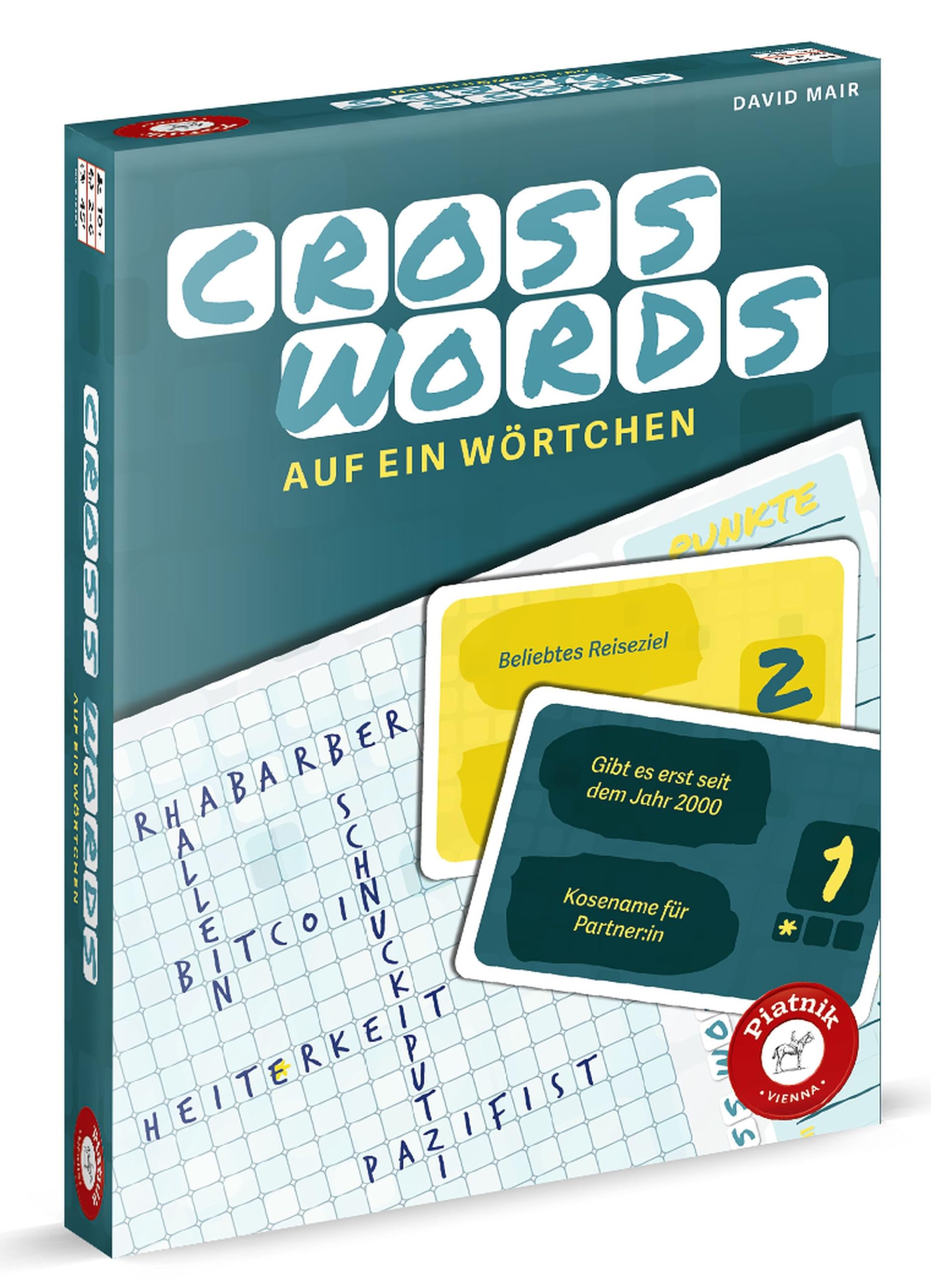 Piatnik 675362 Crosswords - A Family-Friendly Word Maze