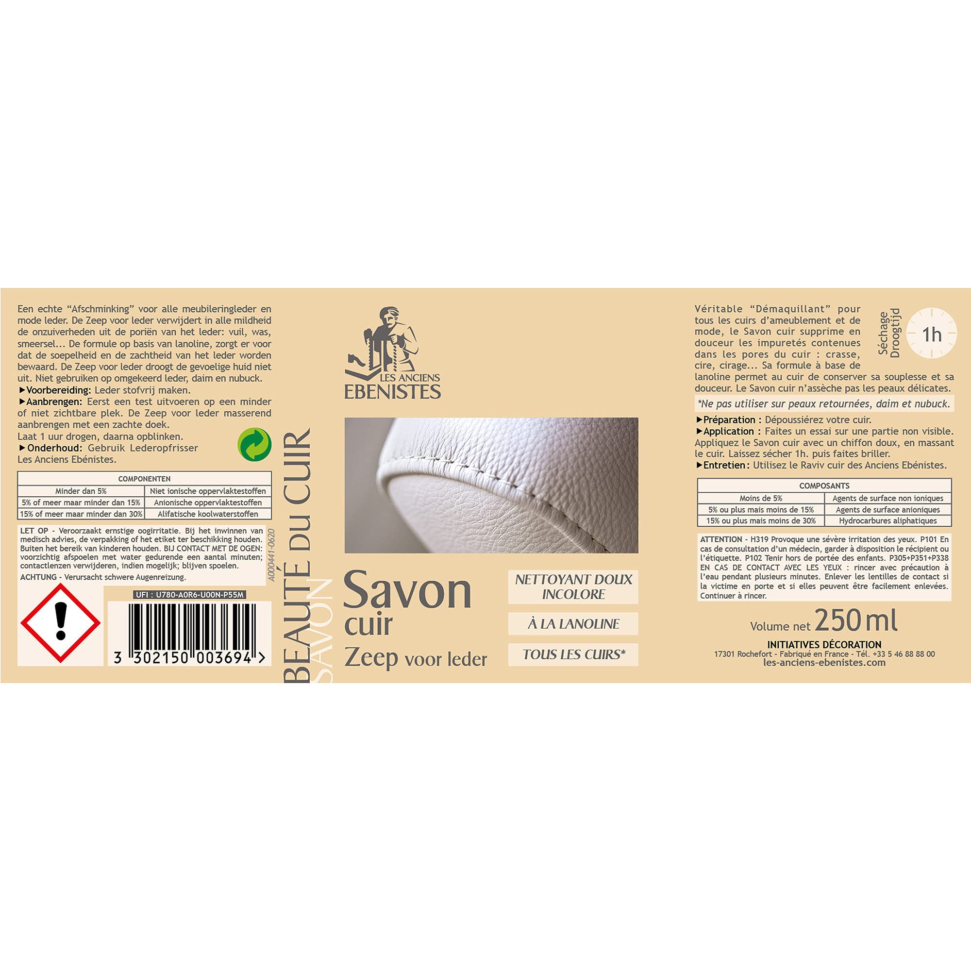 JABÓN CUERO LAKEONE 250ML