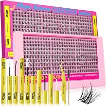 Wispy Lash Clusters Kit 300pcs, DIY Individual Lashes Cluster