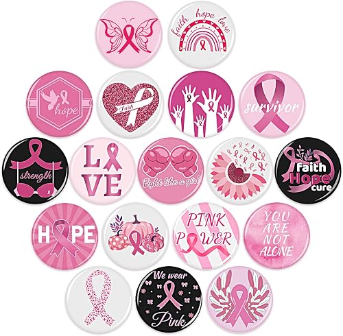 54pcs Buttons Brooch Pins Badges for Party Favors Supplies Decorations