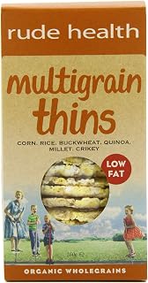 Rude Health Multigrain Thins Organic 160 g (Pack of 5)