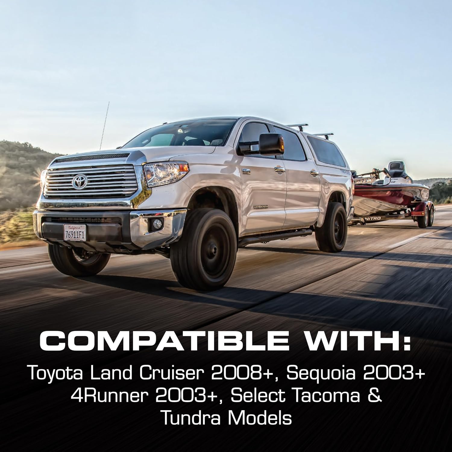 REDARC Tow-Pro Liberty Electric Trailer Brake Controller Kit, Toyota Land Cruiser, Sequoia, 4Runner, Tundra, Tacoma, Proportional Braking, Plug and Play, 12V Compatible, Tow RV, Camper, Trailer, Boat