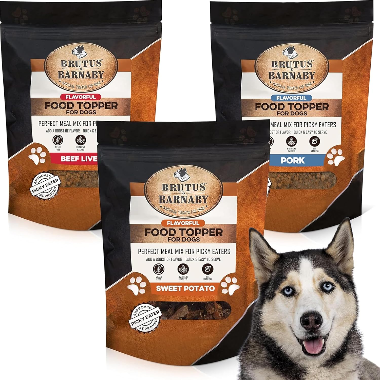 BRUTUS & BARNABY Try All 3 Flavors in one Bundle!