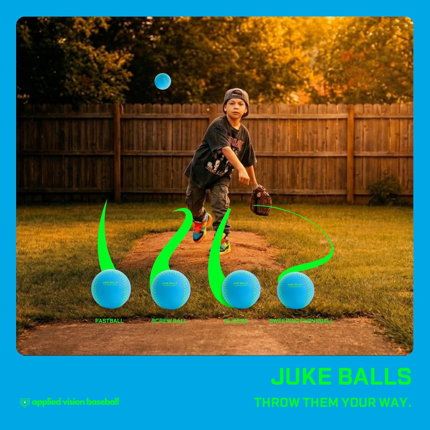 V-Swing Bat Mini + Juke Balls 12-Pack Foam Ball Bundle – Lightweight Indoor/Outdoor Training Balls with Raised Seams for Spin, Curveballs, Backyard Games & Batting Practice Training Plus Swing Trainer