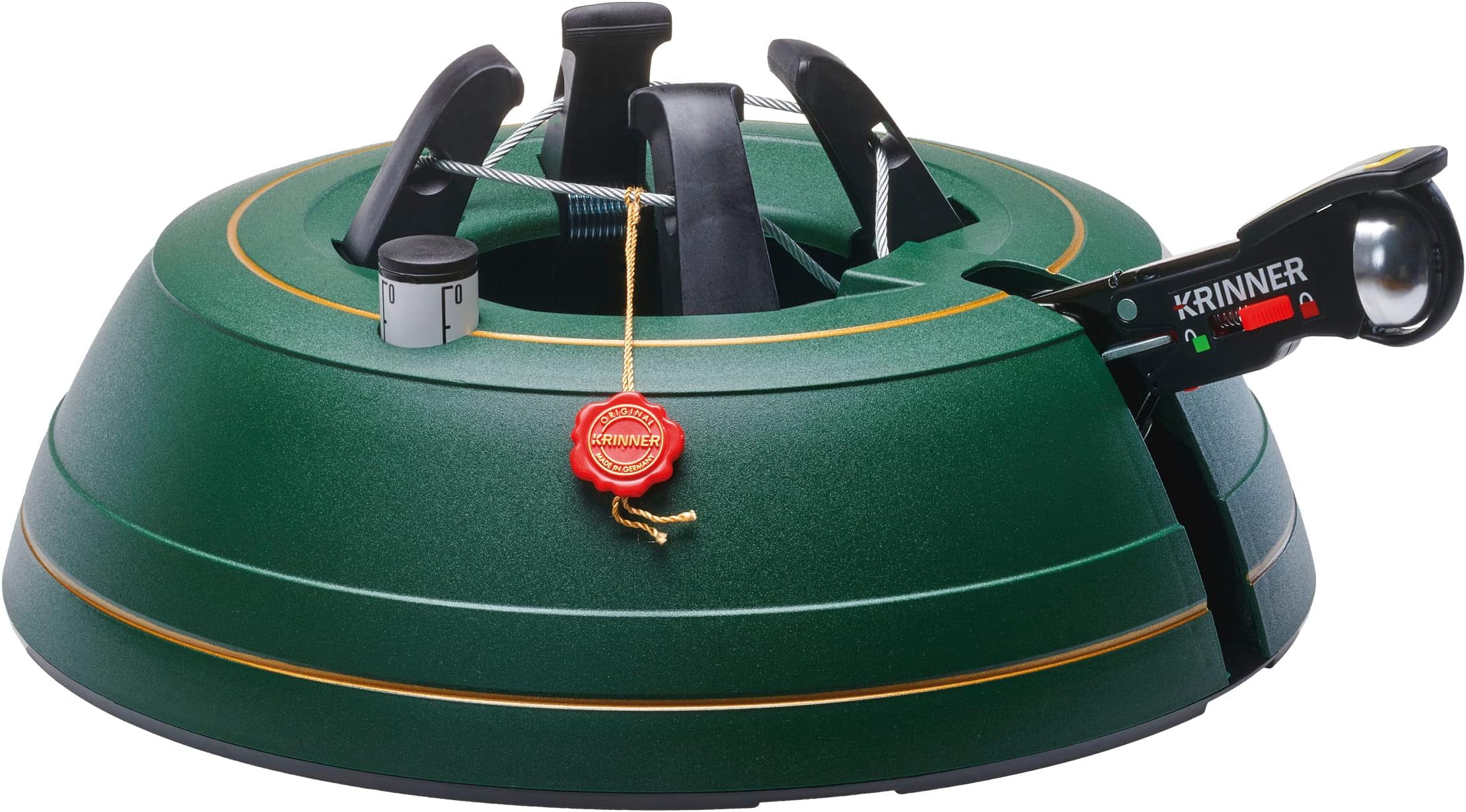 Krinner Premium Christmas Tree Stand, Teal, Large, 36.00 x 36.00 x 10.