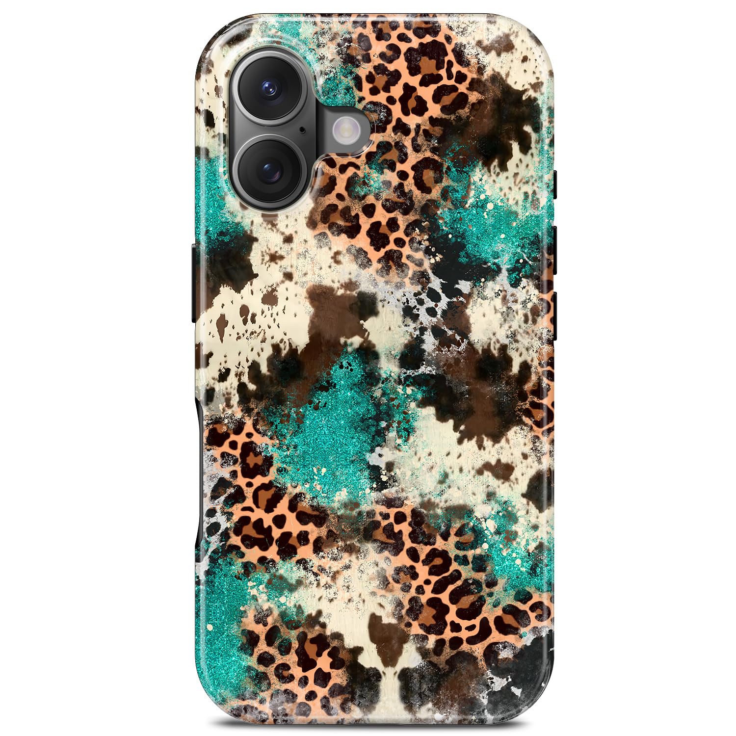 Coque iPhone 16 Plus antichoc silicone fine compatible MagSafe motif léopard - 8