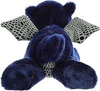 Vista 7 de Aurora® - Adorable Mini Flopsie™ Sapphire Dragon™ - Animal de peluche, facilidad para jugar, compañero eterno - azul, 8 pulgadas