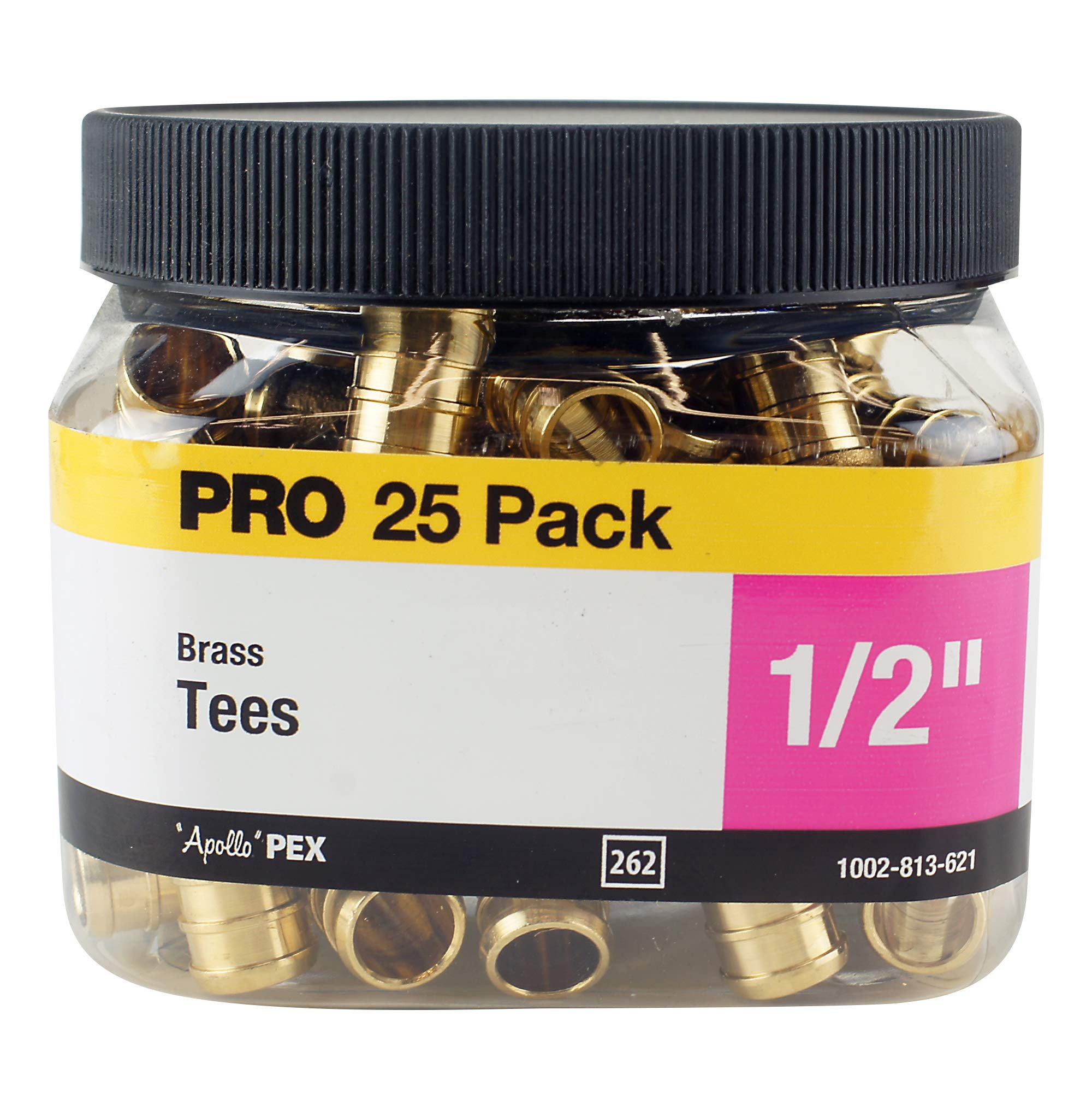 Apollo Valves APXT1225JR PEX Barb Tee, Brass