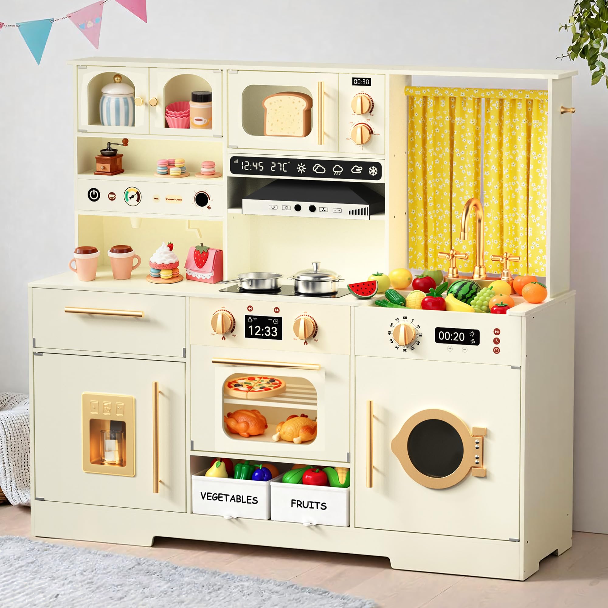 Buddgo Kids Wood Play Kitchen(similar to)