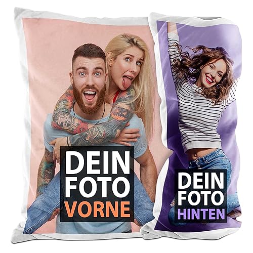 Print Royal Kissen selbst gestalten - beidseitiger Druck inklusive Kissenfüllung