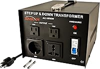 Vista 4 de Simran AC-100, transformador elevador/reductor de tensión 110 V/220 V