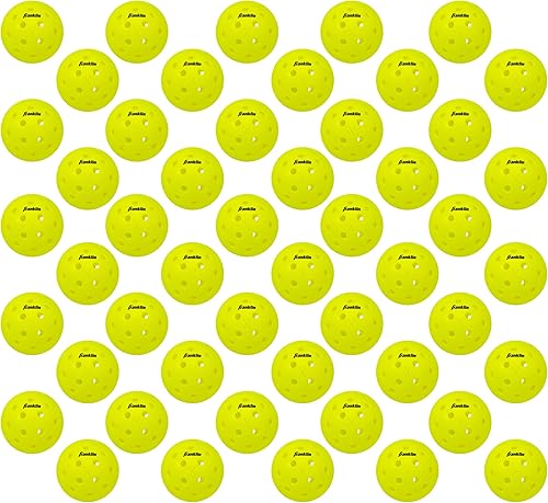 Franklin Sports Pelotas de pickleball para exteriores X-40  Bola oficial de Estados Unidos Pickleball, Tour APP + US Open  Tamaño reglamentario