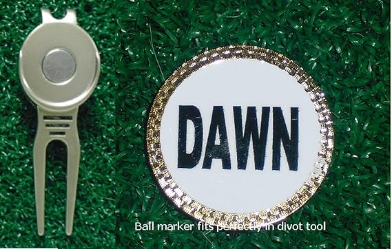 Review Gatormade Personalized Golf Ball Marker & Divot Tool Dawn