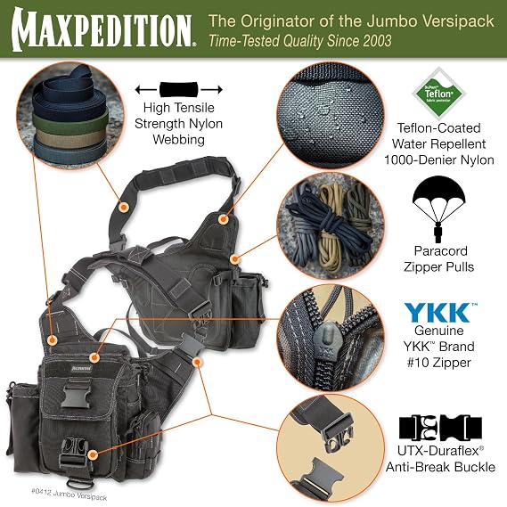 Maxpedition Jumbo Versipack Bag