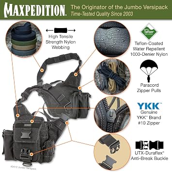 Maxpedition Jumbo Versipack Bag
