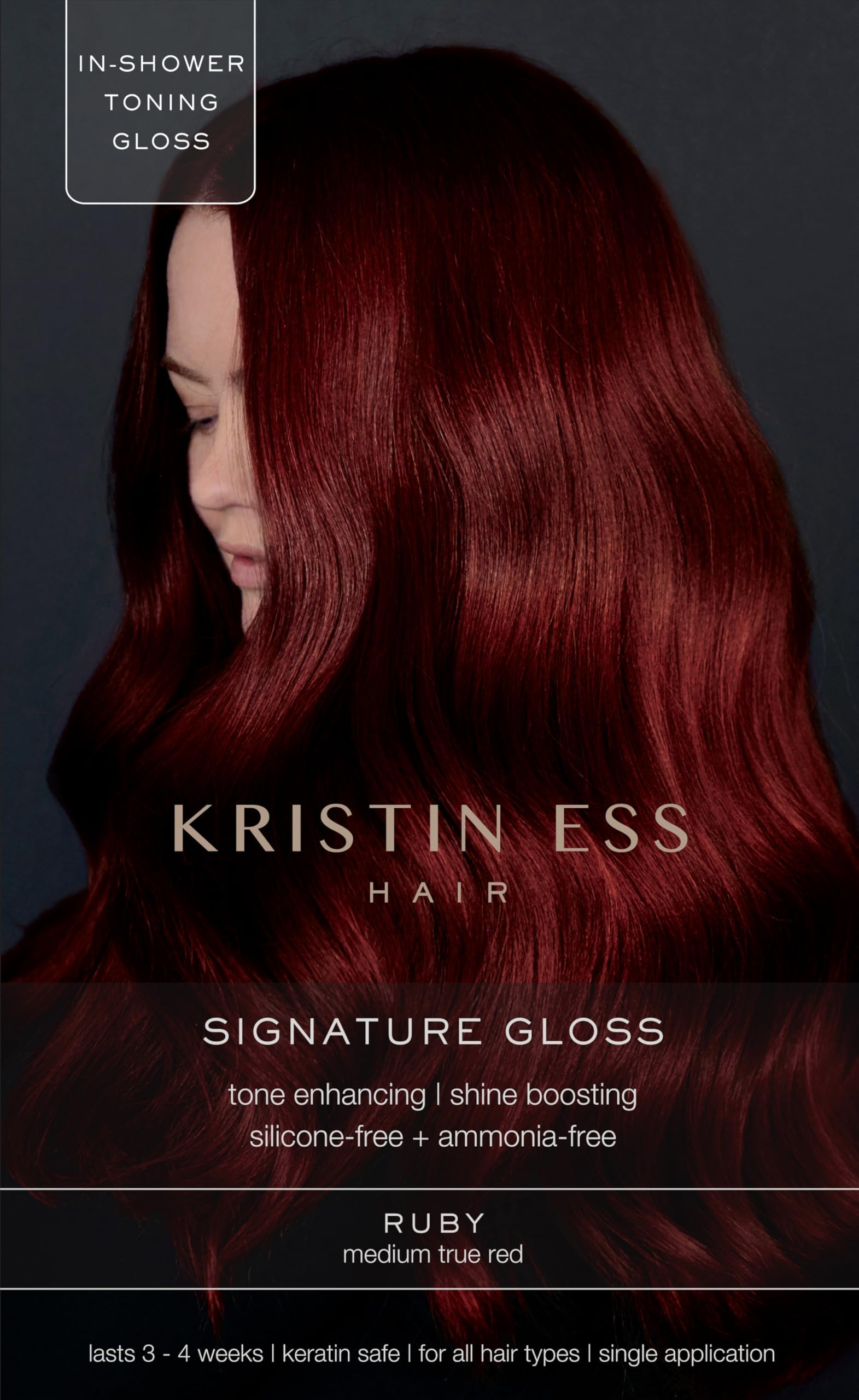 The One Signature Hair Gloss - Ruby: Medium True Red