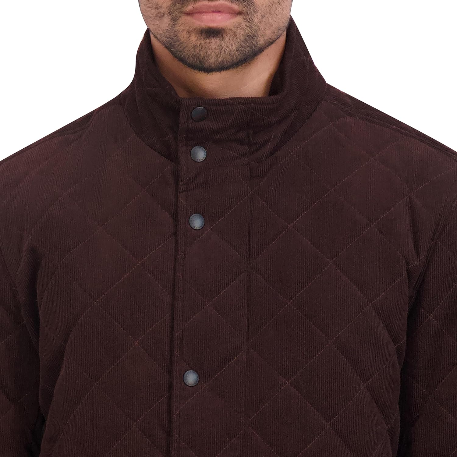 Cole Haan Men's Stand Collar Quilted Jacket - Image 4