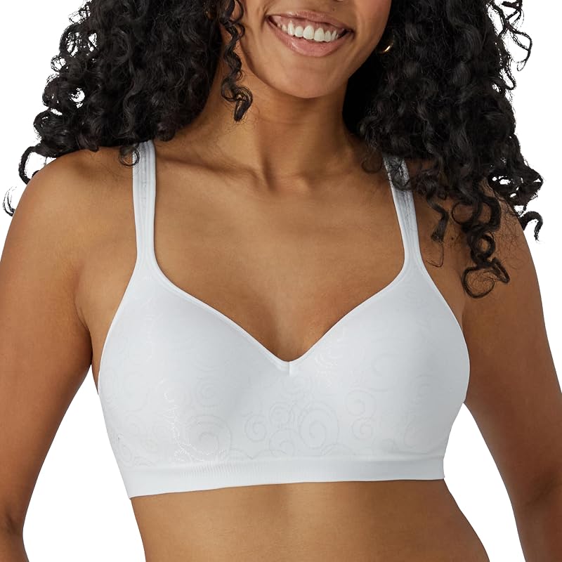 Bali corpiño inalámbrico para mujer DF3463, sujetadores de cobertura total Comfort Revolution para mujer, que absorbe la humedad, sin cables