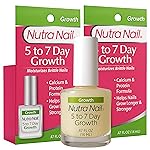 Nutra Nail 5 to 7 Day Growth Treatment - Fast Nail Strengthener Repair Serum Formula (0.47 fl oz) (Pack of 2)