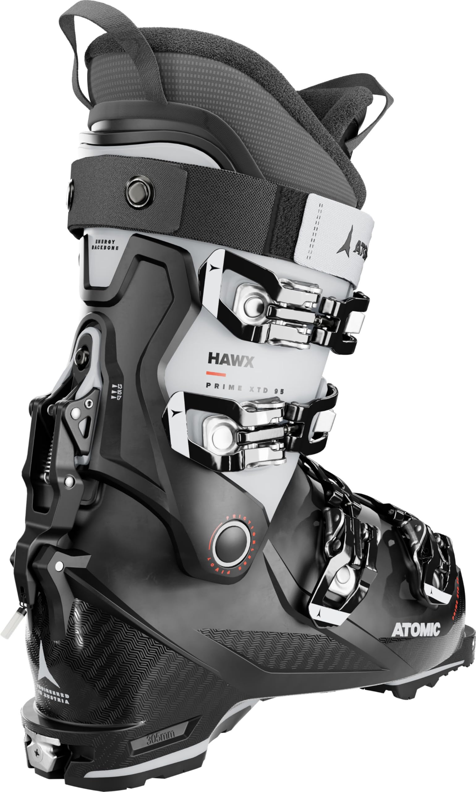 ATOMIC Skibindung Prime XTD 95 W GW Schwarz Unisex Skifahren Skibindung für Sportbegeisterte, Outdoor-Aktivisten und Intermediate to Advanced Skier (Unisex) 8 pounds 0887445353966