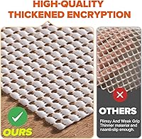 Vista 2 de Almohadilla Antideslizante para Alfombra con Agarre 2x8 Pies, Alfombrilla Antideslizante para Alfombra de Pasillo de Cocina, Mantiene las Alfombras