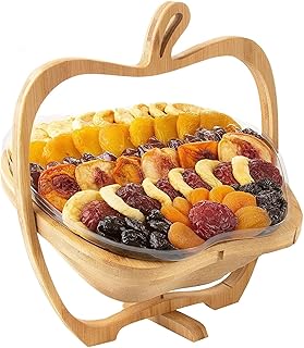 Dried Fruit Gift Basket - Healthy Huge Assortment of Dried Fruit - Gourmet Holiday Gift - Great for Birthday, Anniversary, Sympathy, Corporate Tray, Mom, Dad - Oh! Nuts