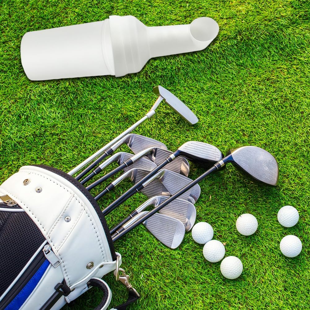 Golf Sand Bottle, Cart Bottle for Club Car Universal Top Divot Filler Seed Container Engineering Plastic Carts Assembly Holder Dispenser Large Capacity Accessory with Grip Handle Loss Area