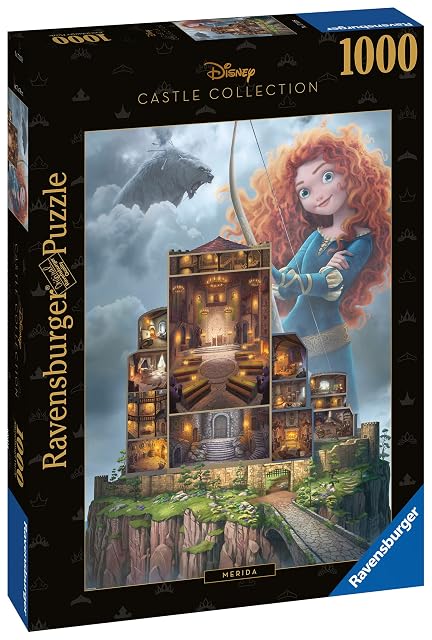 Foto 2 de 3 de Ravensburger - Puzzle: Disney Merida, 1000 piezas, Puzzles para Adultos, Rompecabezas para Adultos, Regalos…