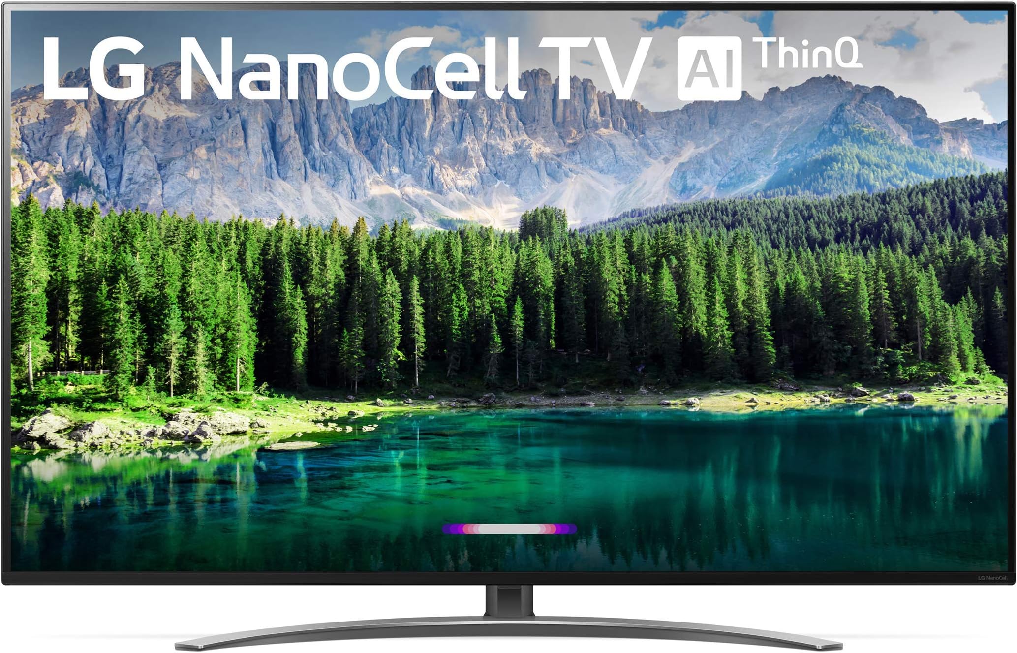 LG 55SM8600 Nano 8 Series 4K 55 inch Class Smart UHD NanoCell TV w/AI ThinQ (54.6 Diag) (Renewed)