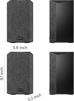 ThunderBeat 4.1.2, Wireless Dolby Atmos Surround Sound System with Subwoofer, 720W Power, 4 Wireless Surround Speaker, 360° Dome Sound,lt;30ms Latency, Home Theater Sound System for Projectors