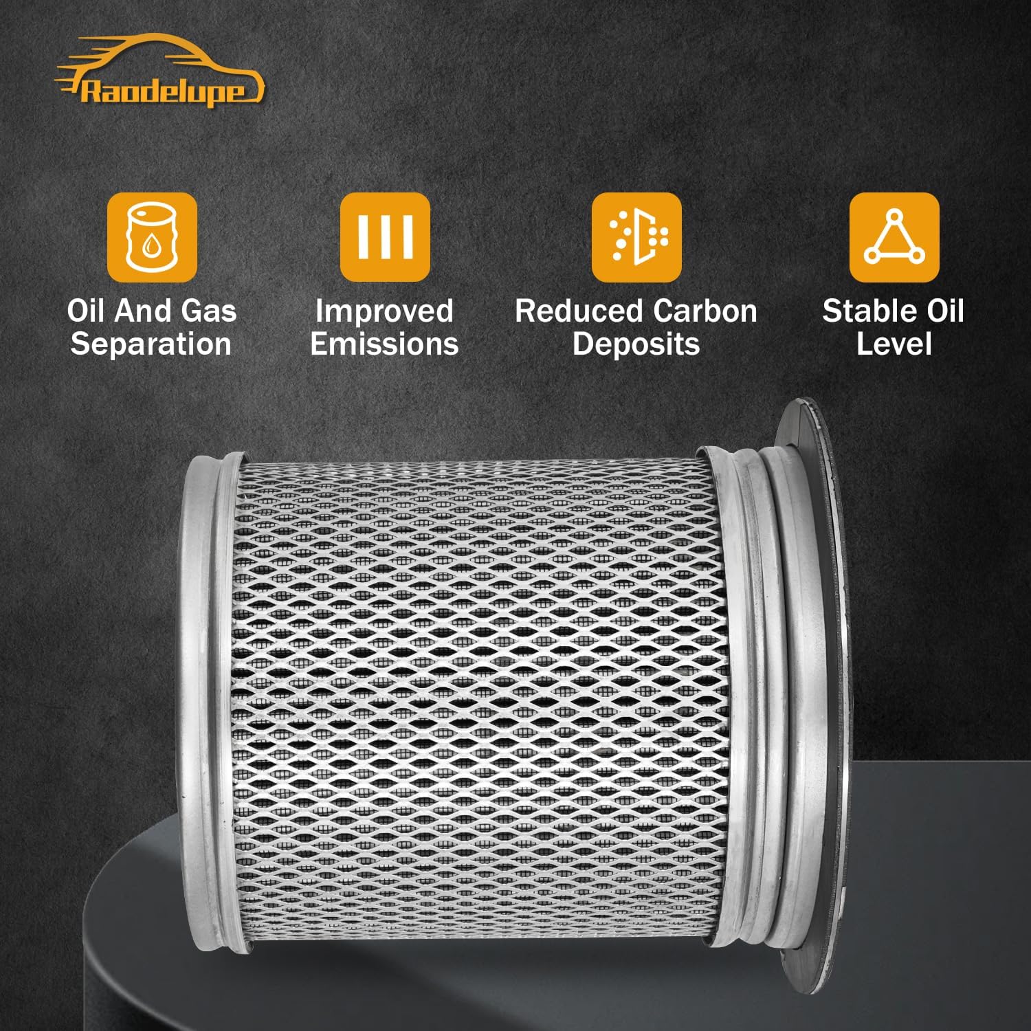 02250078-031 250078-031 Air/Oil Separator Filter Compatible with Sullair Air Compressor 2250078-031 2250078-029 02250078-029
