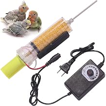 Electric Baby Bird Feeder, Automatic Millet Feeding Syringe with Adjustable Speed Control, Transparent Tube for Parrots 4mm Syringe Needle-Lovebird