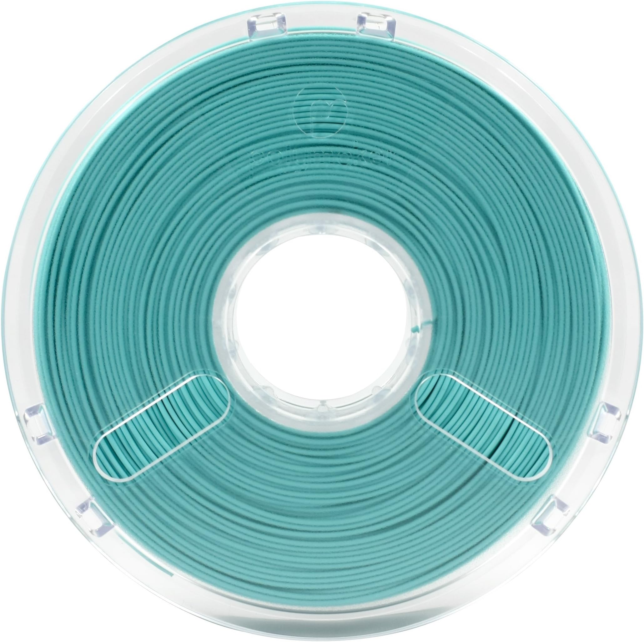 BuildTak PM70045 Polymaker PolyPlus PLA Filament, Jam Free Technology, 1.75 mm Diameter, 0.75 kg Spool, True Teal