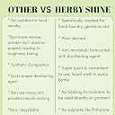 HerbyShine Secret Soak Vanilla Fragrance Lingerie Wash 300ml | Liquid Detergent for Bras, Panties & Delicates | Removes Odor & Stains | Gentle Plant-Based Undergarment Cleanser Pack 1 gallery image
