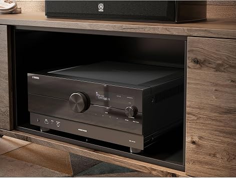 Yamaha RX-A4A AVENTAGE 7.2-Channel Surround Sound Network AV Receiver MusicCast Built-in Wi-Fi and Bluetooth Streaming Home Theater System Bundle with Accessories