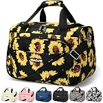 Underseat Carry On Luggage Lightweight Travel Tote Weekender Bag Overnight Duffle Bag for Travel, Travel Essentials Personal Item Travel Bag for Women and Men, Blue-16Inch