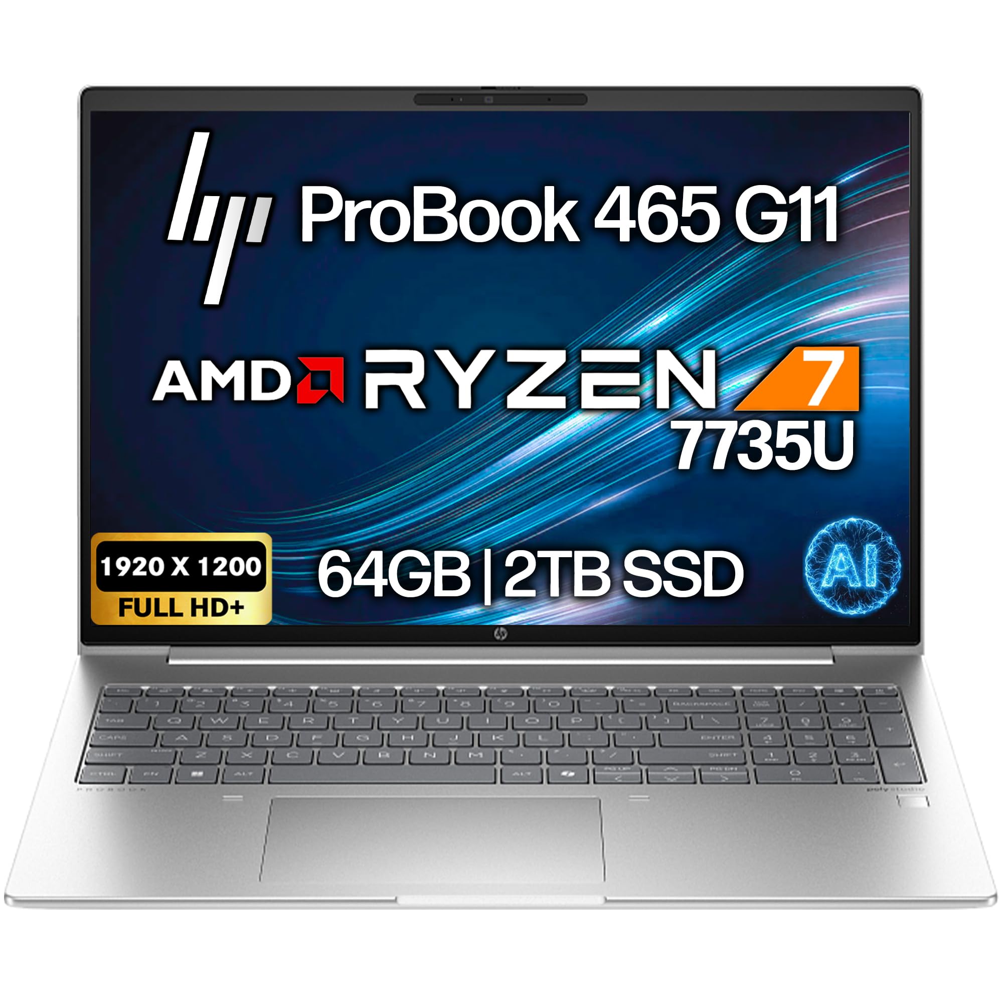 Amazon.co.jp: HP ProBook 465 460 G11 ビジネスノートパソコン 16