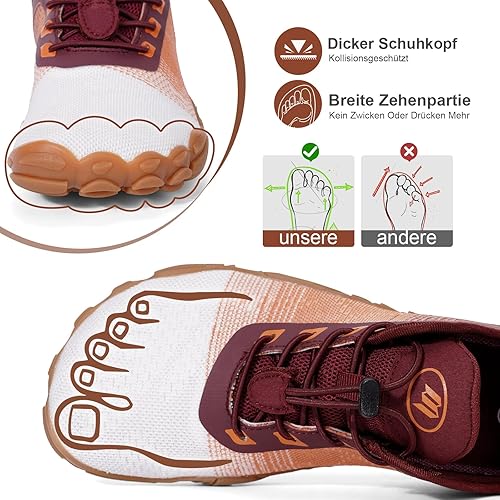Natürliche Antiallergische Hochatmungsaktive Sport-Knöchelsocken 2er-Pack 40-44