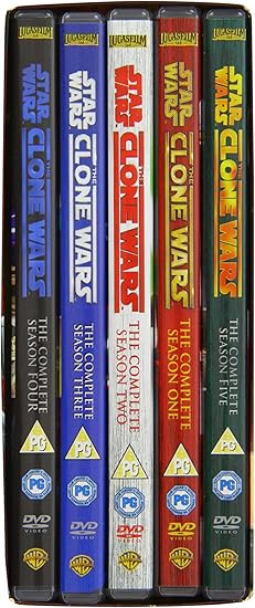 Star Wars Clone Wars Season 1 5 Dvd Amazon Co Uk Dvd Blu Ray