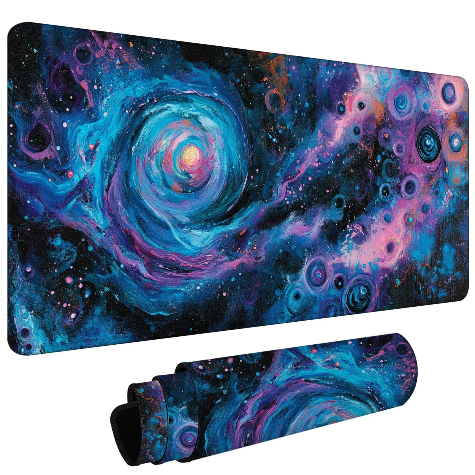 Podkładka pod mysz XXL 1500x800x3mm Podkładka pod mysz do gier z wodoodporną antypoślizgową podstawą, podkładka pod mysz dla graczy, akcesoria biurowe, dokładność prędkości-komfort, abstrakcyjne