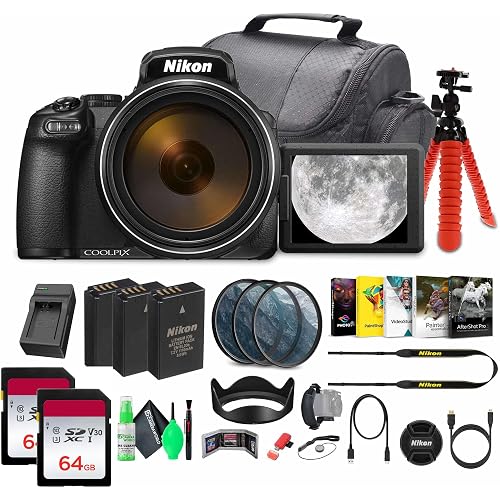 Nikon COOLPIX P1100 Digital Camera (26541) & Photo Software Bundle