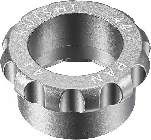 uxcell Watch Case Opener Dies, Case Remover Tool Screw Back Opener for 44mm Watch Repair, Chrome Steel Black